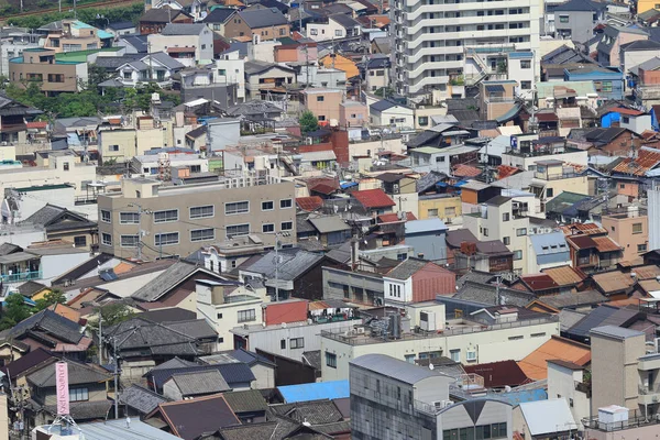 Onomichi é uma cidade da província de Hiroshima — Fotografia de Stock