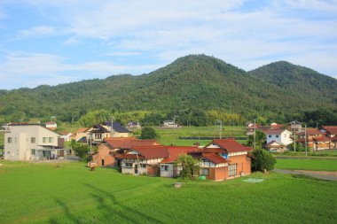 Şehir Hiroşima'geleneksel mimarisi ile