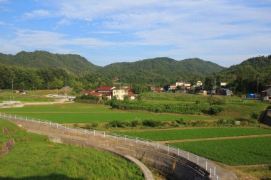 Şehir Hiroşima'geleneksel mimarisi ile