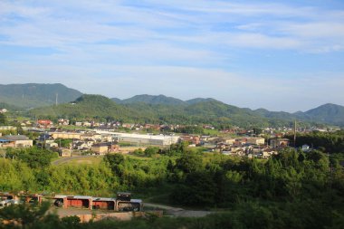 Şehir Hiroşima'geleneksel mimarisi ile