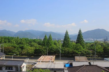 Mihara'ya görünümüyle Cityscape 