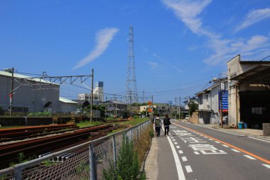 kırlarda Tadano Umi Japonya