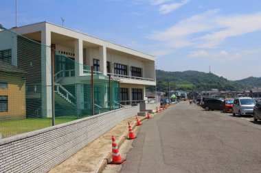 kırlarda Tadano Umi Japonya