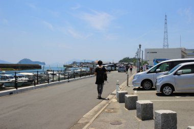 kırlarda Tadano Umi Japonya