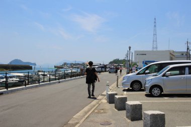 kırlarda Tadano Umi Japonya