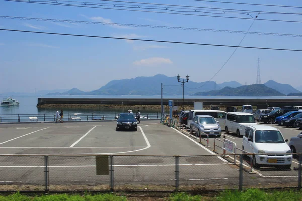 広島、車窓からの眺め — ストック写真