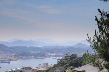 Senkoji teleferik, havadan görünümü