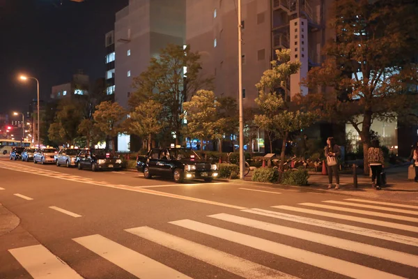 大阪のストリート延ビュー — ストック写真