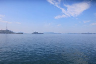 Seto Iç Denizi 'nde gemi