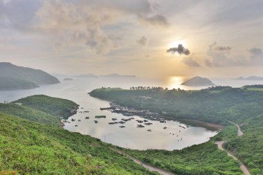 Şafak manzara Po Toi O, hk