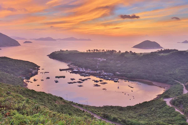 Şafak manzara Po Toi O, hk