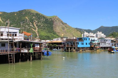 hong Kong Tai o balıkçı köyü