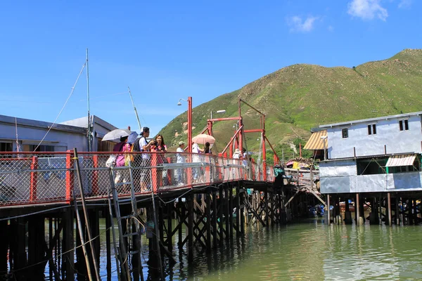 Village de pêcheurs de Tai O à Hong Kong — Photo