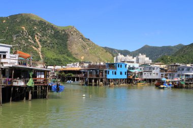 hong Kong Tai o balıkçı köyü