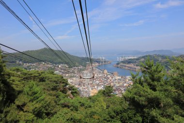 Senkoji teleferik Onomichi Japonya
