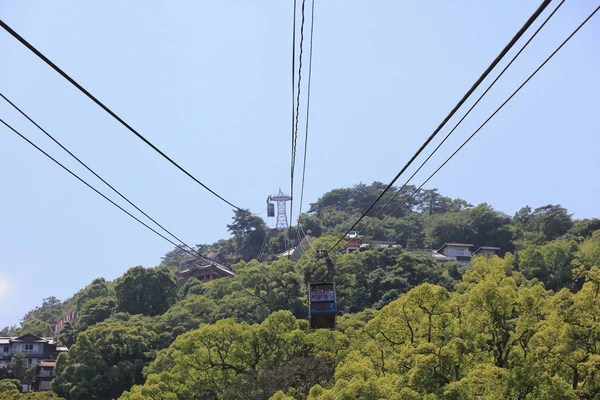 Die senkoji-seilbahn auf japan — Stockfoto