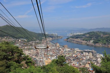 Senkoji teleferik Onomichi Japonya