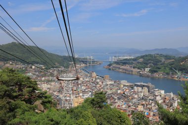 Senkoji teleferik Onomichi Japonya