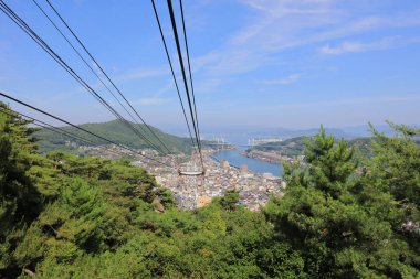 Senkoji teleferik Onomichi Japonya