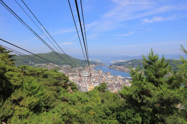 Senkoji teleferik Onomichi Japonya