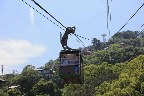 O Senkoji Ropeway no japão — Fotografia de Stock