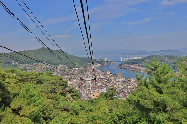 Senkoji teleferik görünümü Onomichi