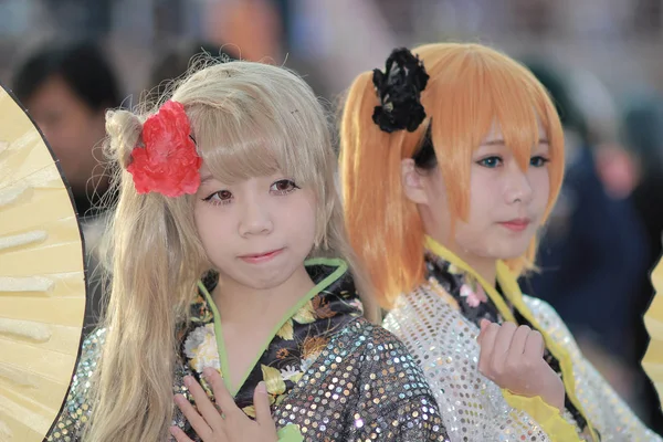 Young japanese dressed in cosplay costume — Stock Photo, Image