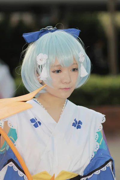 Young japanese dressed in cosplay costume — Stock Photo, Image