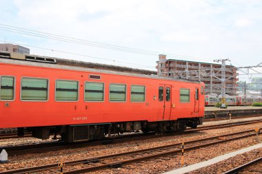  Tren istasyonunda Iwakuni 2016