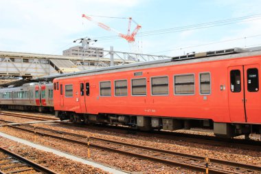  Tren istasyonunda Iwakuni 2016