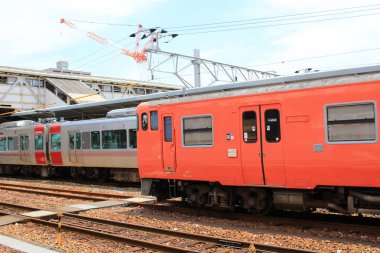  Tren istasyonunda Iwakuni 2016