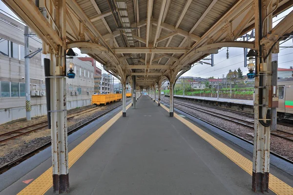 札幌的小塔鲁火车站 — 图库照片