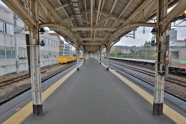 Estação de trem de Otaru em Sapporo — Fotografia de Stock