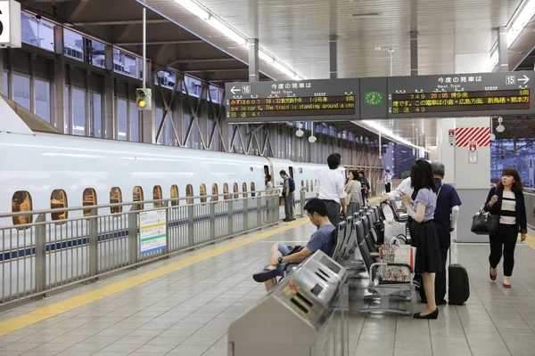 Serie Shinkansen bullet höghastighetståg — Stockfoto