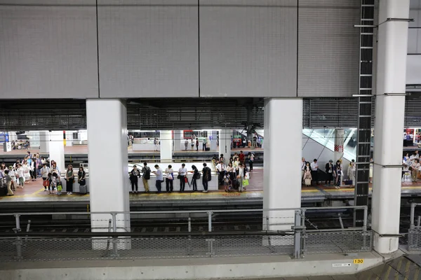 熊本车站是主要的铁路枢纽 — 图库照片