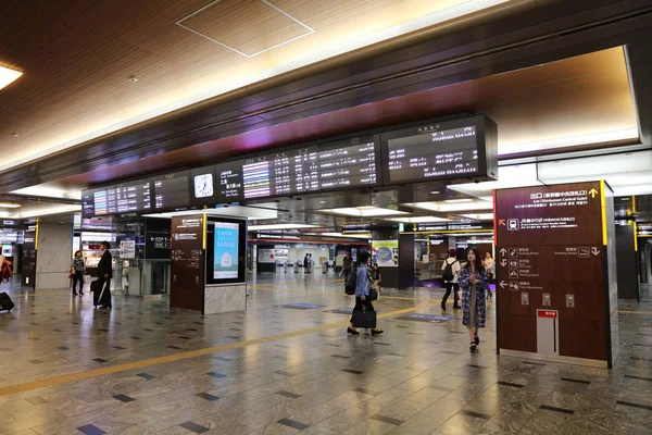 É uma das maiores estações de Fukuoka . — Fotografia de Stock