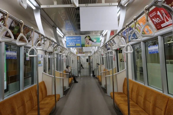 Tunnelbanan i Sapporo downtown, 2017 — Stockfoto