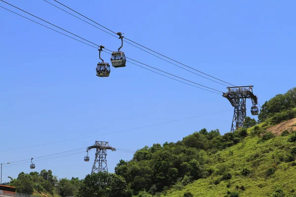 Die Seilbahn über Meer und Tal — Stockfoto