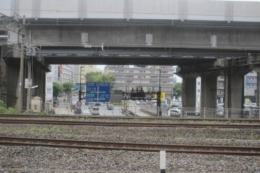 Kokura 2016 tren manzaraya