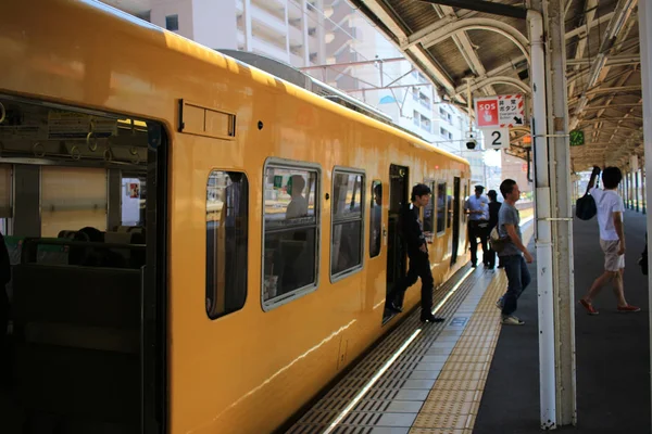 Onomichi station at 2016 — Stock Photo, Image