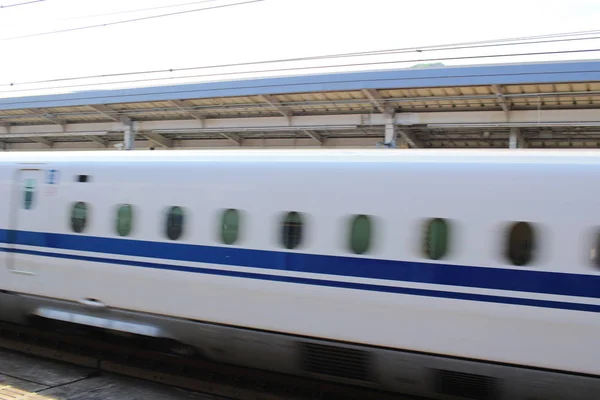 Serie Shinkansen bullet tåg — Stockfoto