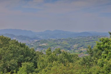 Onomichi yılında Hiroşima Üstten Görünüm