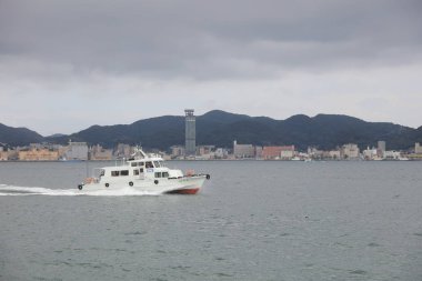 Moji-ku, Kitakyushu Şehir gemisine görünümünü