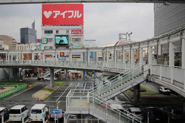 A estação ferroviária de Kokura em 2016 — Fotografia de Stock