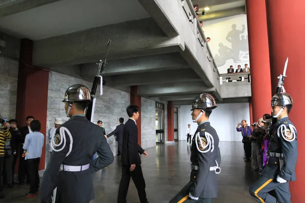 Siły zbrojne honor guard — Zdjęcie stockowe