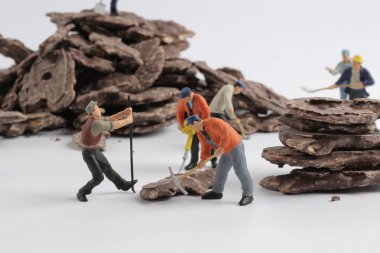 oyuncaklar alt şekiller ile çikolata kurabiye 