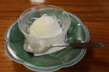  dondurma sosu ile yakın çekimi