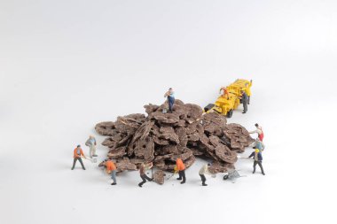 oyuncaklar alt şekiller ile çikolata kurabiye 