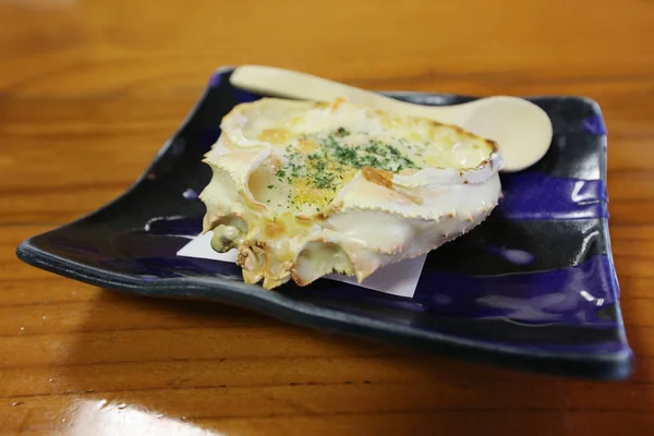 Rey cangrejo parrilla miso a la parrilla de comida japonesa —  Fotos de Stock