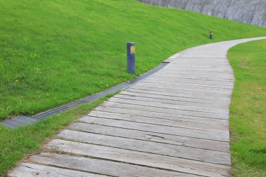 park Sapporo kubbe ile yolu. Sapporo 